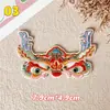 Patches de bordado autoadesivos de arte festiva estilo chinês. Patches para scrapbook DIY e bordados de computador, disponíveis para atacado transfronteiriço