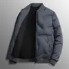 Chaqueta de algodón estilo nuevo 2026 para hombre, estilo nuevo de invierno, cuello baseball de negocios, abrigo de papá, transfronterizo para hombre