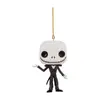 Pingente Caveira Ornamento Decorativo Transfronteiriço Árvore de Natal Pingente de Chaveiro de Mochila de Natal Decoração de Carro de Terror Pendurada