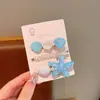 Série Oceano Grampo de Cabelo de Menina Simulação Lateral Fofo Grampo de Cabelo Pato de Praia Franja Garota Apimentada Acessório de Cabelo Novo Yiwu