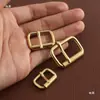 Hebilla de Pin de Latón Hecha a Mano DIY Herrajes para Bolso de Cuero a Prueba de Óxido con Textura Tres Modelos 6892