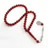 51 Piezas de Cuentas de Resina de 10*10mm Pulsera Árabe Misbaha Pulsera de Oriente Medio Cuentas de Oración de Mano Fábrica Venta al por Mayor