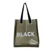 Bolsa de Gelatina Logo Personalizado Bolsa de Láser Colorida Bolso Transparente de PVC Bolsa de Regalo de Plástico Empaque Bolsa Impermeable