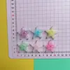 Estrella de mar degradada micro paisajismo adornos pequeños joyería diy accesorios para el cabello linda estrella de mar resina accesorios planos