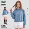 Moletom Oversize CKX para Mulheres, Estilo Streetwear Europeu e Americano Transfronteiriço, Moletom BOXY de Moletom Lavado e Desgastado para Mulheres