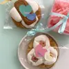 Ins empaque de regalo en forma de corazón postre para hornear Corea del Sur Día de San Valentín pegatinas de amor pegatinas de sellado pegatinas para caja de pastel