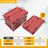Caja de Almacenamiento de Doble Puerta para Acampar al Aire Libre Caja de Almacenamiento Plegable de Plástico Caja de Almacenamiento de Gran Capacidad para el Hogar