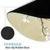 Nuevo Estilo Chino Redondo Engrosado Pequeño Escritorio de Oficina Alfombrilla para Computadora Pequeña Clásica Simple Mediana Alfombrilla para Ratón Venta al por Mayor