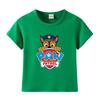 Camiseta infantil de manga curta verão 2022 novos meninos e meninas top de algodão meia manga infantil fina fábrica atacado