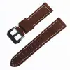 Atacado Em Estoque Panerai Camada Superior Fosca Couro Bovino Vintage Crazy Horse Esportivo Pulseira de Couro Genuíno para Relógio 22/24 Pulseira de Relógio