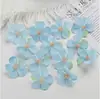 Pétalas de flores de begônia artificiais decoração de árvore falsa material DIY tecido de seda árvore de flor de cerejeira adereços para sessão de casamento acessórios para cocar