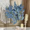 Galhos e Folhas de Plantas Verdes Artificiais para Arranjos Florais, Decorações de Corredor de Casamento e Montagem de Fundo de Casamento