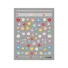 Pegatinas de Uñas de Flor Pequeña Coloridas en Relieve 5D Tridimensional Versátiles Frescas Margarita Pegatinas DIY para Uñas Accesorios Modelo Sl