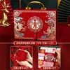 Colección Completa de Artículos para Compromiso: Caja de Dinero para Regalo, Caja de Dinero para Boda para el Novio, Caja de Regalo en Efectivo, Caja de Dote de Tres Dorados, Caja de Dote