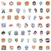105 Piezas de Pegatinas de Graffiti de Personajes Qq de Neon Genesis Evangelion para Decorar Refrigeradores, Pegatinas Personalizadas DIY, Venta al por Mayor desde Fabricante