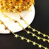 Material diy single-layer estrela de cinco pontas para fortalecer a retenção de cor de alta temperatura simples artesanal cadeia borla acessórios estrelas Yiwu Atacado