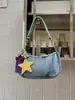 Bolso de Hombro de Mezclilla de Diseño Nicho Coreano para Mujer 2026 Modelo Nuevo para el Trabajo y los Viajes Pequeño Bolso de Mano Bolso Cruzado de Hombro Único