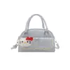 Bolso de mano con lazo de lunares transfronterizo para mujer, alto valor estético, nuevo modelo 2026, bolso cruzado lindo y fresco para mujer