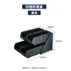 Dispensador de Vasos de Papel Desechables Barra de Mostrador Escritorio Caja Organizadora de Almacenamiento para Servilletas Popotes Portavasos para Vasos de Café Té con Leche