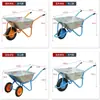 [Uniciclo Espessado] Carrinho Agrícola, Carrinho de Balde, Carrinho para Pomar de Flores, Carrinho de Melancia de Empurrar e Puxar para Obra