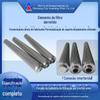 Elemento Filtrante Fundido Aço Inoxidável 304 Elemento Filtrante Dobrável Filtro de Lodo Aço Inoxidável Elemento Filtrante Aço Inoxidável Haste Filtrante