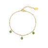 Colar de Malachite com Contas para Mulheres, Versátil e de Alta Qualidade, Fornecimento Especial para Transmissão ao Vivo Xiaohongshu Douyin, Acessórios Populares de Venda Transfronteiriça