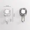 Gancho de ventosa fuerte sin perforación para baño gancho de alta gama gancho adhesivo extraíble para cocina gancho de vacío sin costuras gancho para toallas