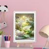 Venta Caliente Transfronteriza Paisaje Flores Fantasía Diamante Completo Decorativo DIY Pintura de Diamantes Cubo de Rubik Hecho a Mano Diamante Redondo Set de Pegatinas de Diamantes