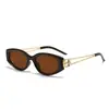Nuevo Modelo 2026 Gafas de Sol Gm para Mujer, Gafas de Sol de Alta Gama Estilo Coreano, Gafas de Sol Soli Ojo de Gato con Patillas Metálicas Huecas