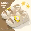 Pantuflas de Verano 2025 Nuevas Ropa Exterior Infantil Sandalias Lindas de Cachorro Dibujos Animados Sandalias Suaves para Baño Niño Pequeño