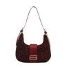 Bolso Pequeño de Moda con Estampado de Leopardo 2024 Nuevo Bolso de Mujer Popular para Viajes al Trabajo Bolso Bandolera Elegante para el Hombro o Sobaco Bolso Dumpling
