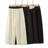 Especial2026 Otoño Nuevo Pantalones Casuales de Pierna Ancha Talla Grande para Mujeres Talla Grande 100 kg Pantalones Deportivos 0725