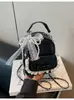 Mini Mochila de Design de Nicho Transfronteiriça para Mulheres 2025 Nova Moda Estilo Coreano Corrente Mochila Escolar Estudante Mochila de Viagem