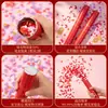 Canhão de Casamento Pétalas Serpentinas Tubo de Fogos de Artifício Canhão Especial de Casamento Canhão de Mão Spray de Abertura Flores Tubo de Fogos de Artifício Atacado
