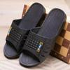 Chinelos de Verão Masculinos Antiderrapantes com Solado Grosso para Uso Interno, Chinelos Integrados de PVC para Venda no Atacado para Banheiros de Hotel