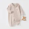Ropa para Bebé Anyang Body para Bebé Estilo Nuevo Primavera y Otoño Algodón Puro Ropa Interior sin Etiquetas Ropa para Recién Nacidos Ropa para Casa Pijamas