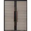 Manípulo de Porta de Vidro de Aço Inoxidável Espessado Dourado Moderno Manípulo de Porta com Moldura de Hotel Manípulo de Porta Principal Manípulo de Porta de Madeira Maciça Estilo Antigo