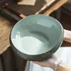 Bol Grande de Forma Especial Estilo Japonés Cerámica Bol Grande Color Puro Vajilla Bol al por Mayor Hogar Restaurante Bol para Sopa Bol para Fideos Bol para Frutas