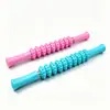 Palo de Masaje con Ruedas, Rodillo Manual para Relajación de Pantorrillas y Muslos, Palo Multifuncional para Fascia para Hombro, Cuello, Cintura y Espalda, en Stock para Entrega Rápida