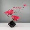 Decoración de Plato de Sashimi, Guarnición de Plato Frío para Catering de Hotel, Decoraciones de Flores y Hierbas de Plástico para Platos, Adornos Pequeños, Flor de Ciruelo de Invierno
