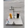 Herramienta para tejer cuerdas artefacto banco de trabajo hecho a mano marco de fijación cuerda para tejer collares marco hecho a mano trabajador de tejido manual multifuncional