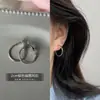 Pendientes de Aro Extra Grandes para Mujer 2026 Nuevos Pendientes de Color Caramelo en Forma de C Personalidad Exagerada Moda Tendencia Accesorios para Orejas