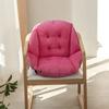 Cojín para Silla de Asiento de Dormitorio Cojín para Silla de Oficina Trabajador Cojín para Glúteos Respaldo Integrado Artefacto Sedentario Correa