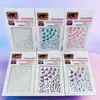 Adesivos de Diamante para Crianças, Adesivos de Pintura Facial de Pedras de Cristal, Adesivos Decorativos para Meninas, Adesivos Doces para Maquiagem de Palco Facial, Adesivos para o Canto dos Olhos