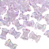Accesorios de Lazo Transparentes de Acrílico con Agujero para Dulces, Accesorios Hechos a Mano para DIY, Materiales para Hacer Joyería para Pulseras y Collares