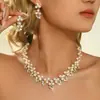 Comercio Exterior Suministro Transfronterizo de Collares de Perlas Europeos y Americanos, Aretes, Conjuntos de Joyería, Vestidos para Banquetes de Novia, Accesorios para Mujer al por Mayor