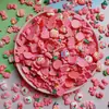 Accesorios de Resina de Dibujos Animados DIY para TikTok Color Mixto Pegamento de Crema Carcasa de Teléfono Móvil Tarjeta Coo Material Hecho a Mano
