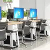 Soporte para Host de Computadora de Escritorio con Ruedas, Estante de Almacenamiento de Doble Capa, Bandeja Organizadora de Oficina Debajo del Escritorio