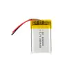 Batería de polímero de litio 602030-300mAh batería de polímero de litio grabadora fabricantes eléctricos al por mayor