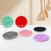 Nuevo molde de silicona para hornear waffles redondos transfronterizos, molde para hornear pasteles de cocina y hogar, tapete de silicona para hornear pasteles